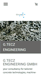 Mobile Screenshot of gtecz-engineering.com