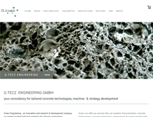 Tablet Screenshot of gtecz-engineering.com